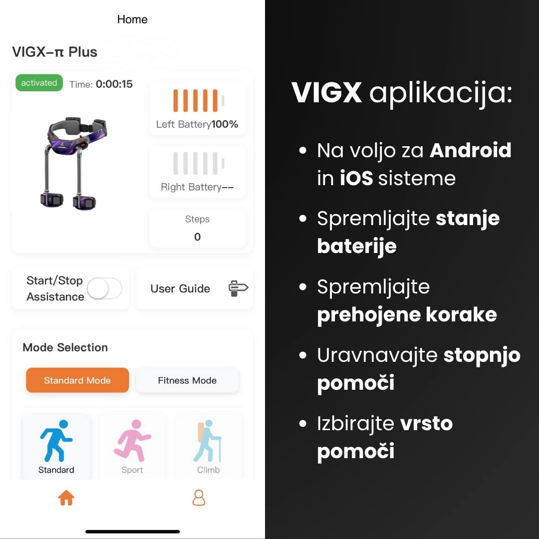 Eksoskelet VIGX π Plus