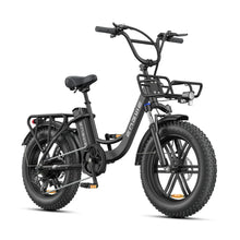 Electric Bike Engwe L20 Boost features a sleek design, sturdy frame, and oversized tires for versatile riding.