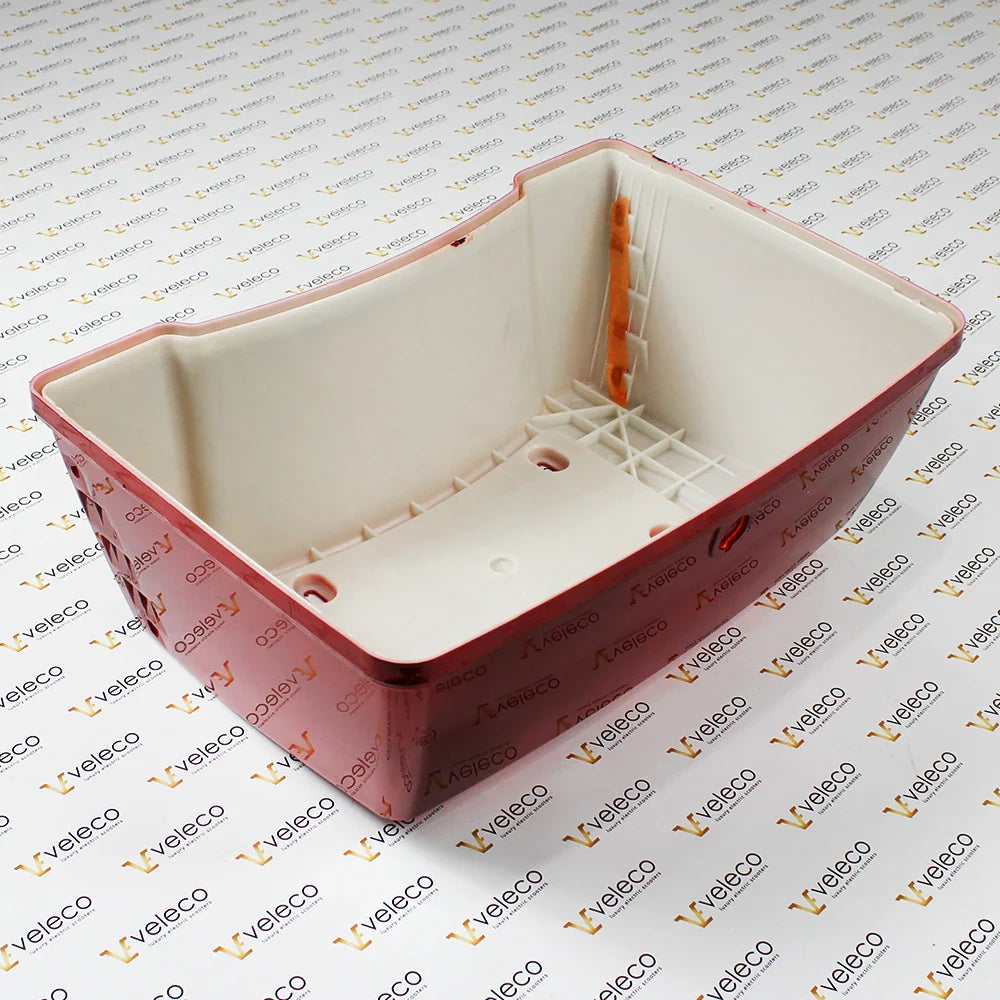 Lockbox bottom piece Red Veleco FASTER Veleco DRACO