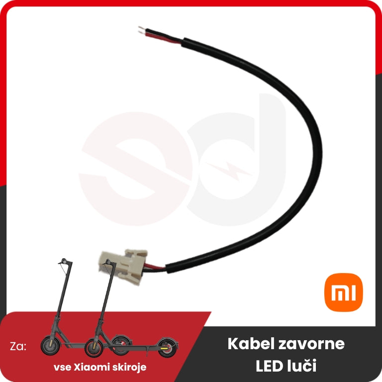 LED brake light cable for Xiaomi.