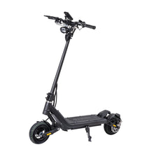 Electric Scooter Nami Stellar features a sleek black frame, ergonomic handlebars, and sturdy wheels for smooth rides.