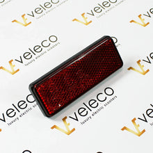 Red rear bumper reflector Veleco ZT63