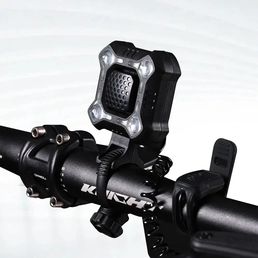 Električna hupa s sprednjo lučjo 140dB za električni skiro ali kolo