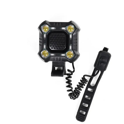 Električna hupa s sprednjo lučjo 140dB za električni skiro ali kolo