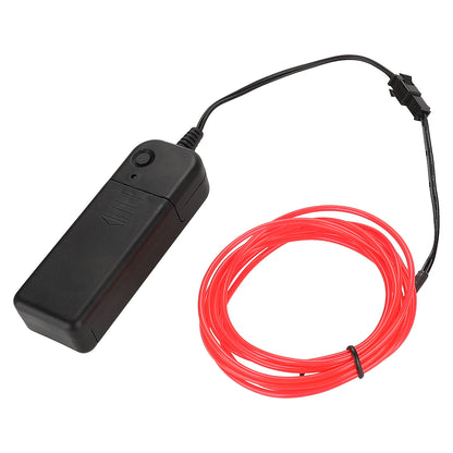 Rdeče dekorativne LED luči 2M za električni skiro