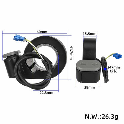 Originalno stikalo za smernik in hupe za električni skiro Xiaomi 5 PRO
