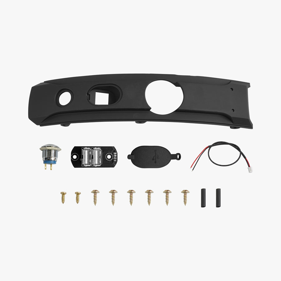 Komplet sprednjih pokrovov z USB vhodom za KingSong 18L in KingSong 18XL