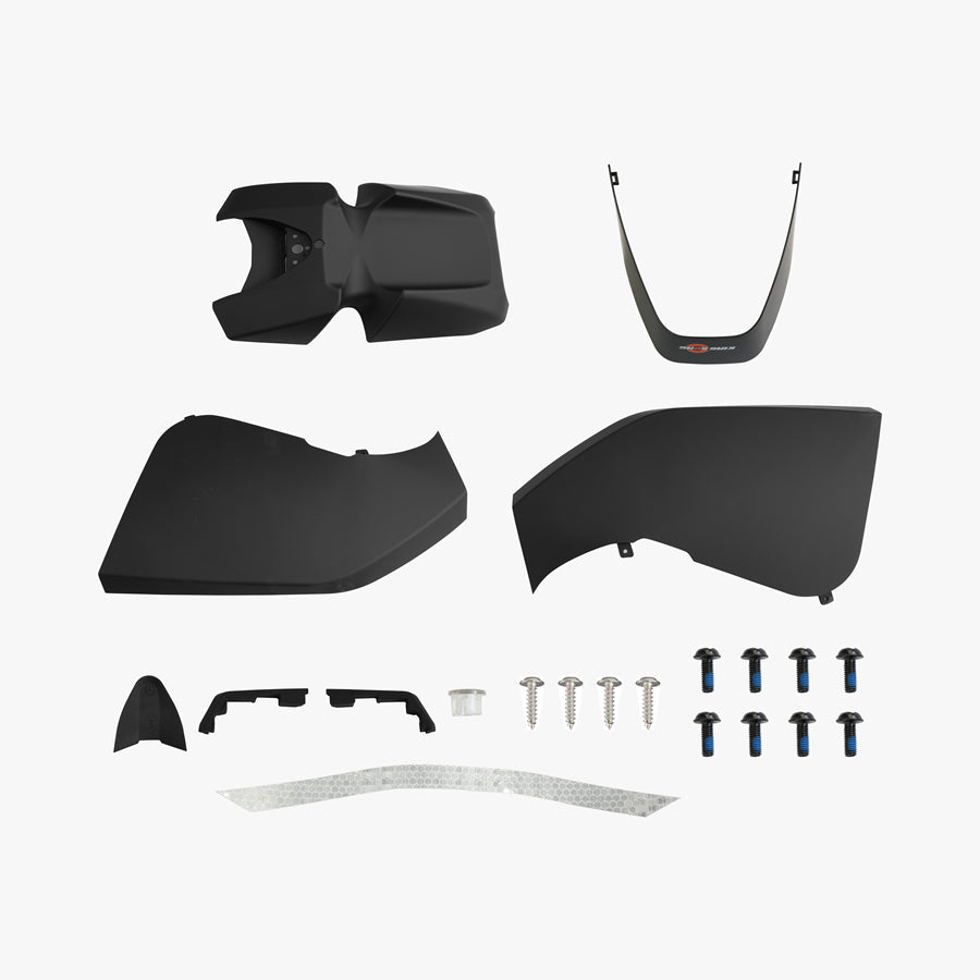 Komplet črnih okrasnih plošč za KingSong S18, KingSong S18 Pro in KingSong S18 Pro+