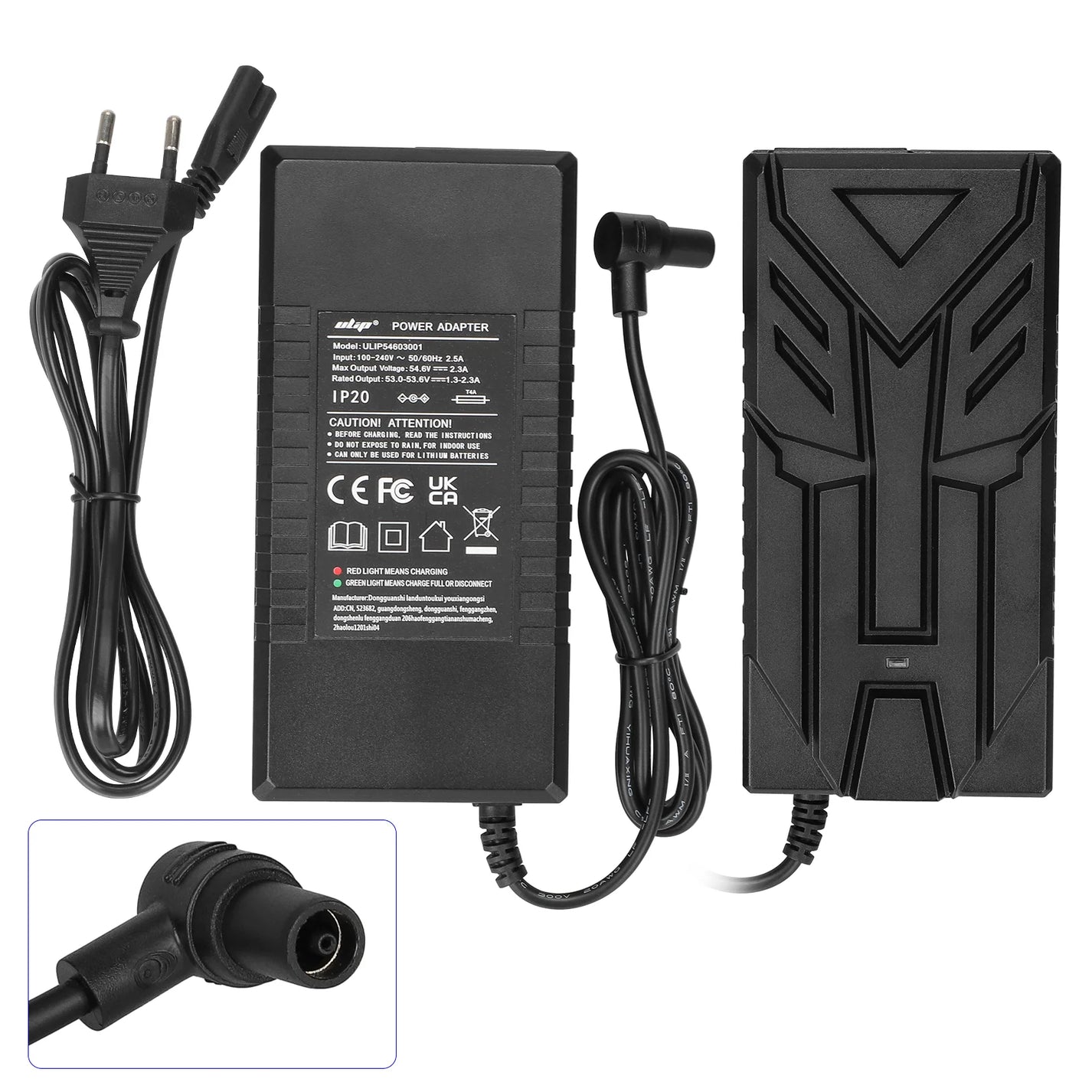 Ulip polnilec 54.6V 2.3A za električni skiro Xiaomi 4 Pro 2nd Gen