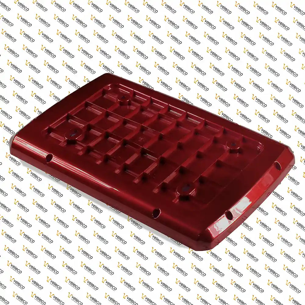 Spodnji del prtljažnika rdeč Veleco Gravis