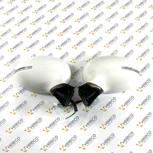 Electric mirrors set white Veleco Advena