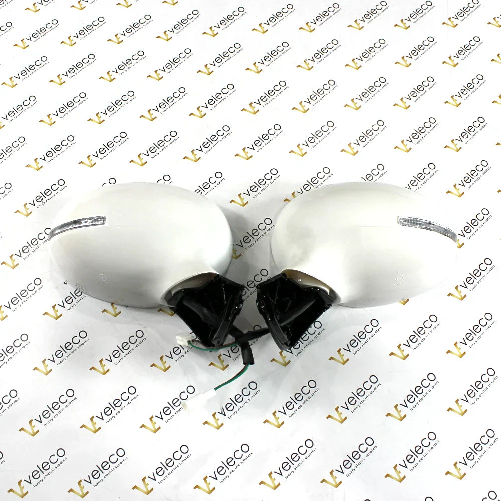 Električna ogledala bela Veleco Advena