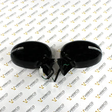Electric mirrors set of black Veleco Advena