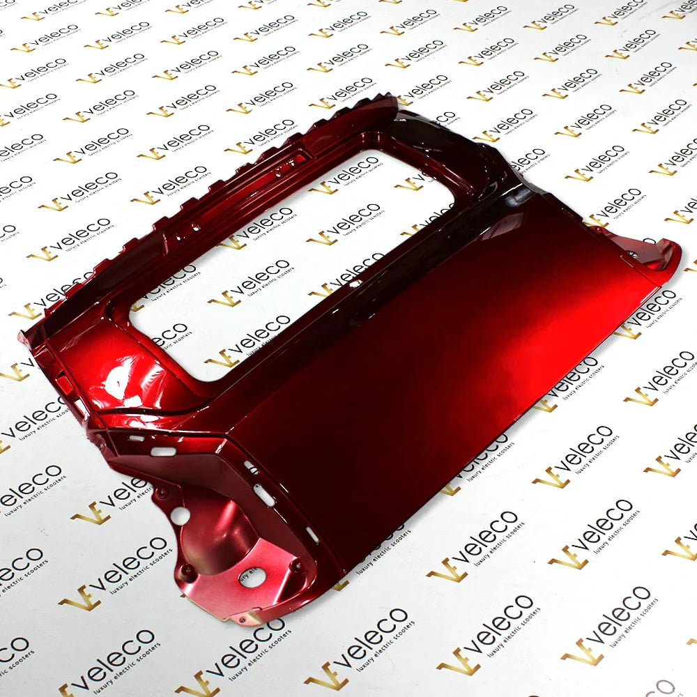 Zadnja plošča z luknjo za steklo rdeče barve Veleco Advena