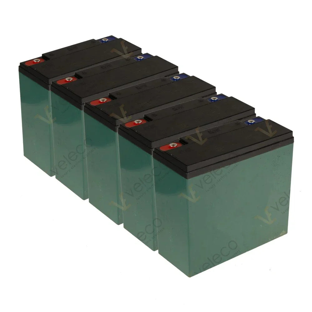 Komplet AGM baterij 5×12