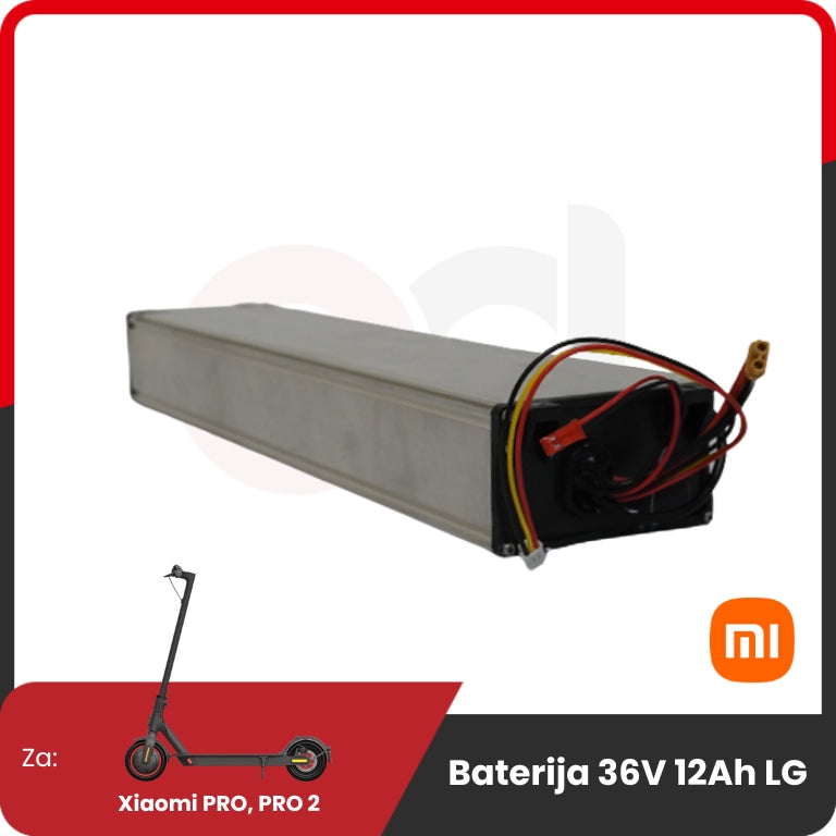 PRO Li-ionska baterija za Xiaomi 36V 12.8Ah LG