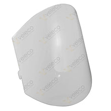 Rear mudguard piece White Veleco CRISTAL
