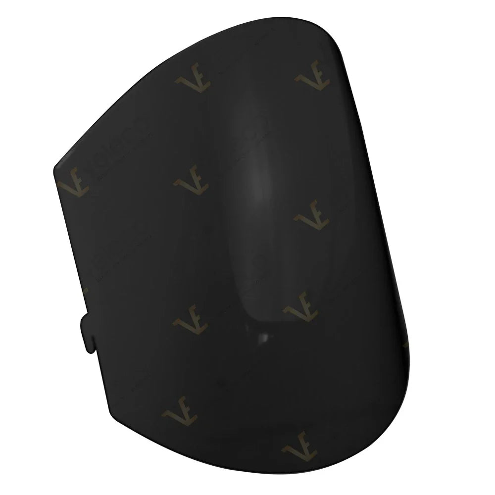 Rear mudguard piece Black Veleco CRISTAL