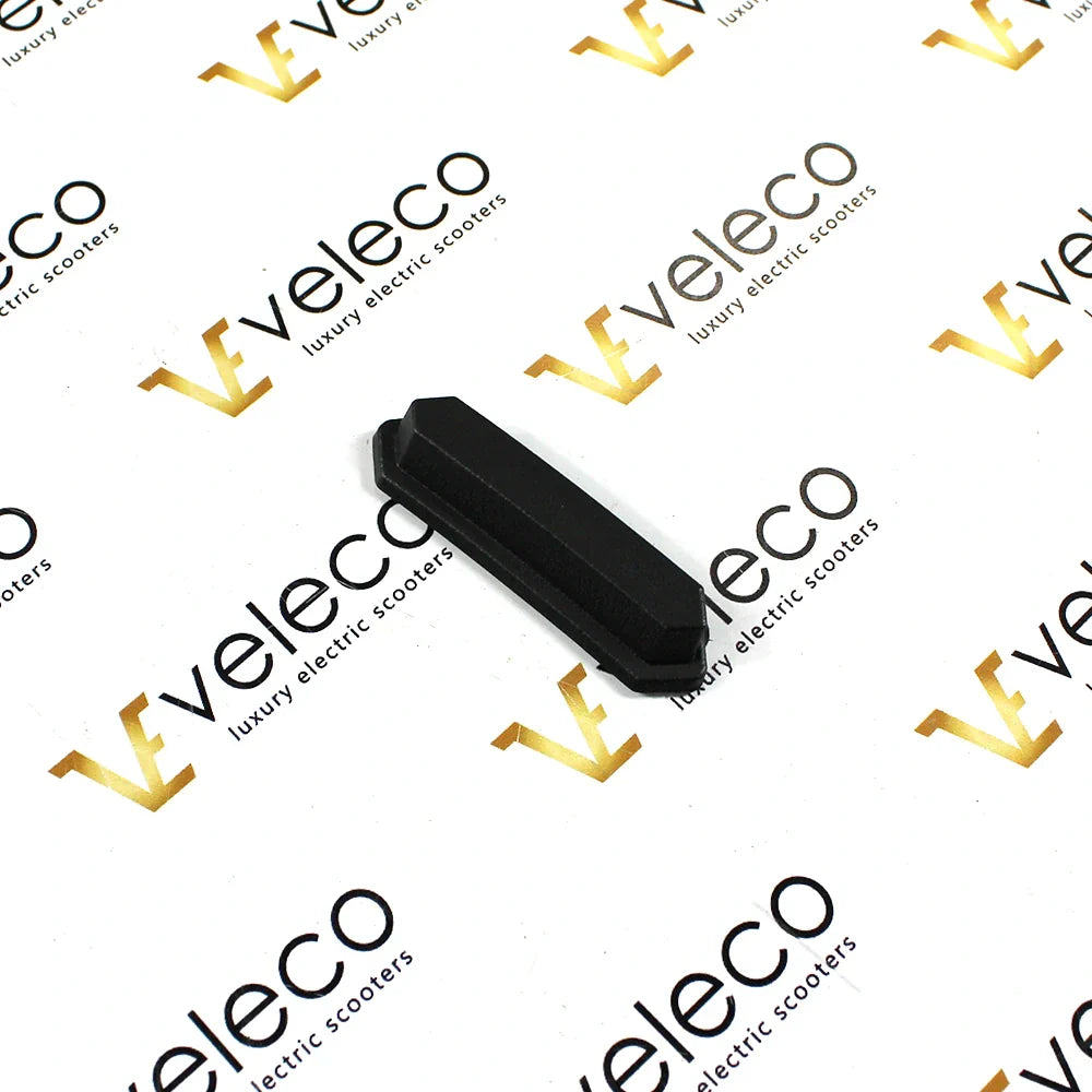 Črna dekoracija sprednje plošče Veleco Cristal