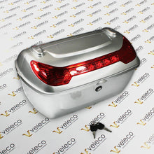 Zadnji kovček Veleco Cristal srebrn