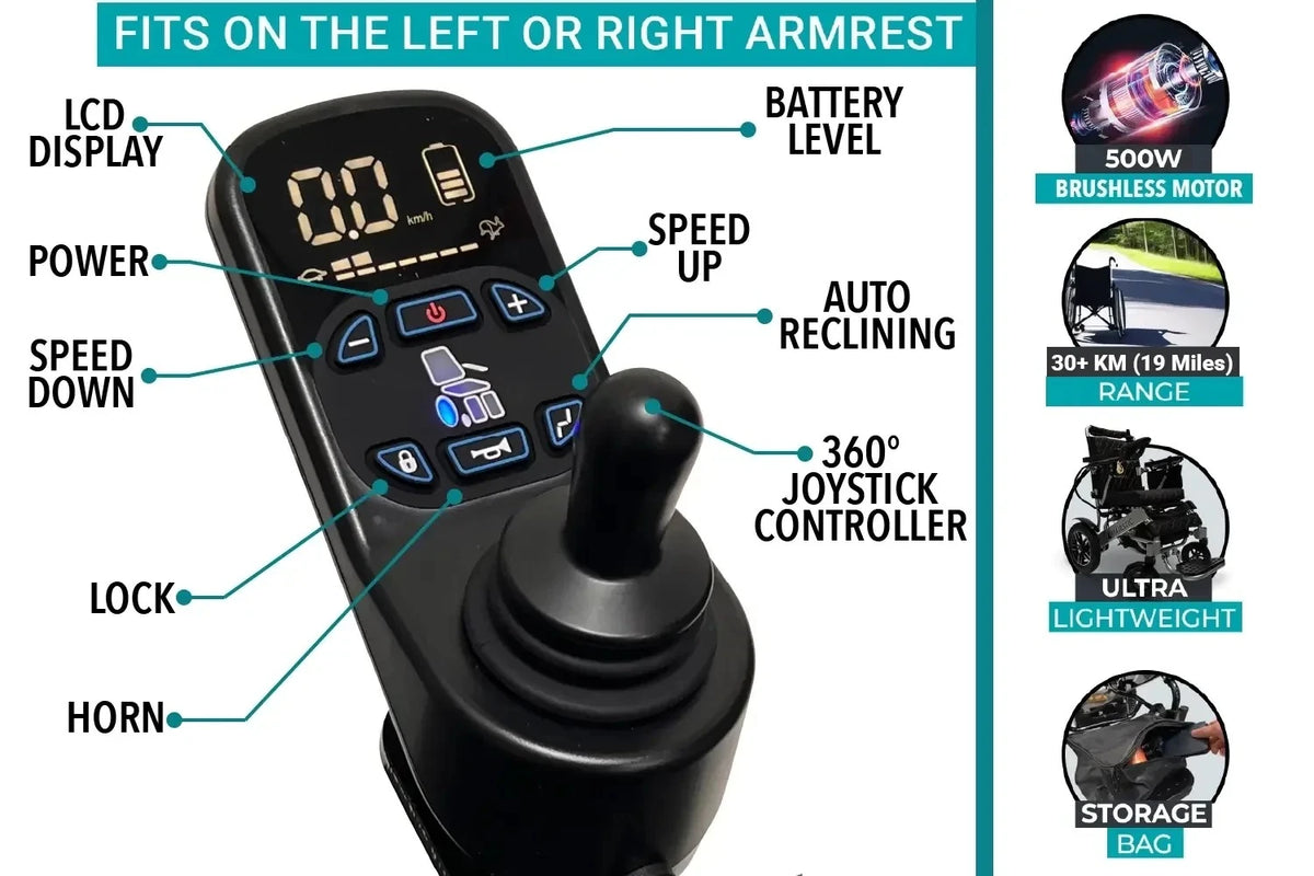 ComfyGO Majestic IQ 9000 - Remote controlled