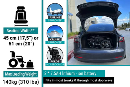 ComfyGO Majestic IQ 9000 - Remote controlled