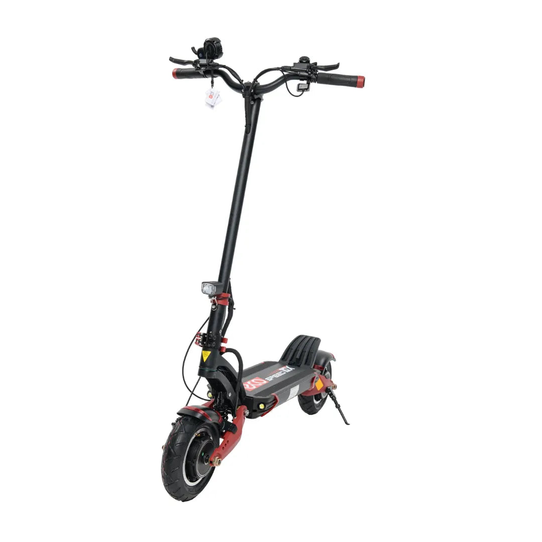 Električni skiro Eco Speed 10x Pro, ki se ponaša z elegantnim dizajnom in robustnimi pnevmatikami.