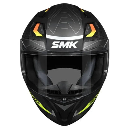 SMK Stellar Sport Flight integralna čelada MA264 – črna/siva/rumena