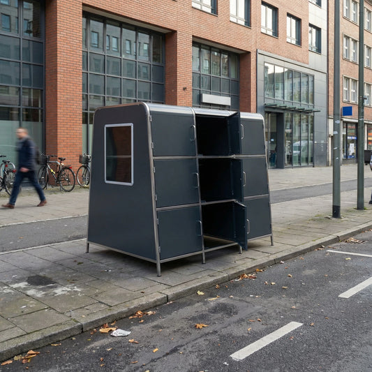 Kaluu pametna polnilna postaja in omarica za do 9 E-skirojev