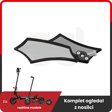 Komplet dveh ogledal za električni skuter.