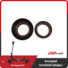 Complete set of control bearings for ECO Speed 10X.
