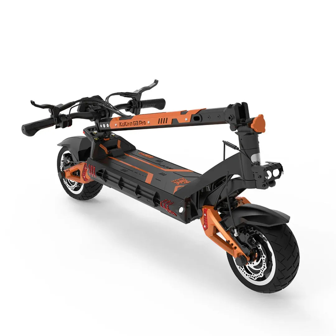 Zložljiv električni skiro Kukirin G3 Pro z elegantnim dizajnom in robustno konstrukcijo.