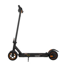 Electric Scooter Kukirin S1 Max is a sleek black scooter with orange accents and durable wheels.
