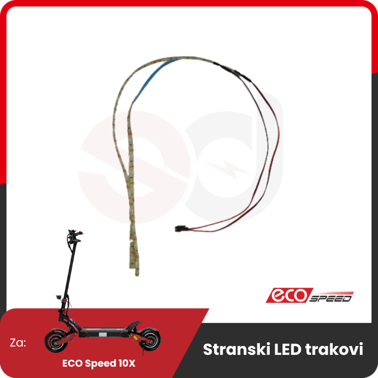 Stranski LED trakovi za ECO Speed ​​10X