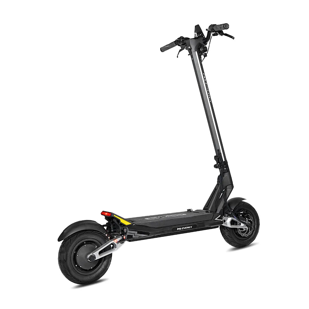 Električni skiro Ms Energy Flare X Pro, eleganten dizajn s trpežnimi kolesi in krmilom.