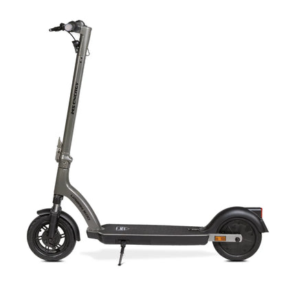 Električni skiro Ms Energy Urban 500 v sivi barvi, ki prikazuje svojo elegantno obliko in robustno izdelavo.