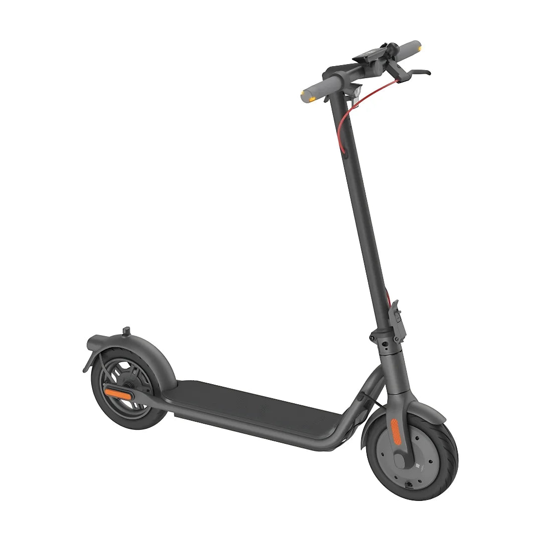 Eleganten, siv električni skiro Navee V25i Pro z minimalističnim dizajnom.
