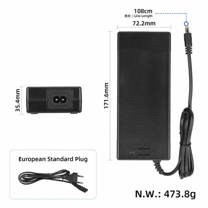 Originalni polnilec 54.6V 2A za električni skiro KuKirin G2