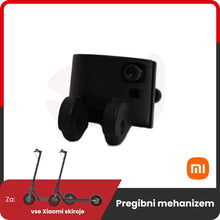 Folding mechanism for Xiaomi electric scooter.