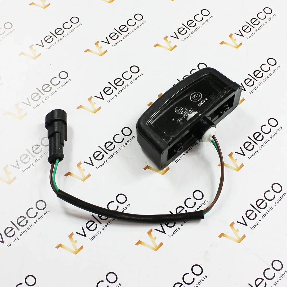 Veleco Sagitta registrske tablice z osvetlitvijo