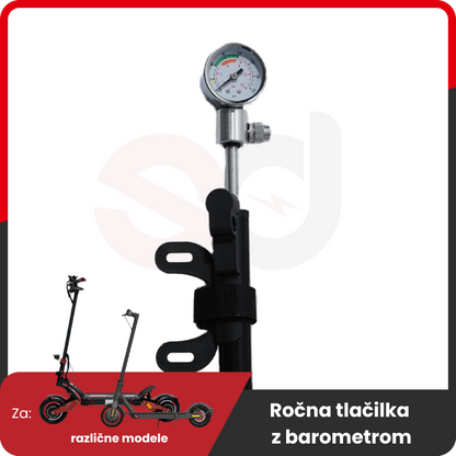 Manometer z barometrom