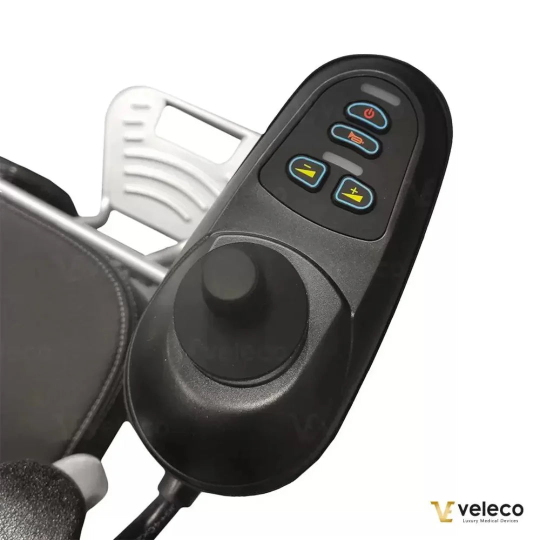 izdelek Elektricni Invalidski Vozicek Veleco Cosmo – fotografija izdelka, optimizirana za spletno trgovino.