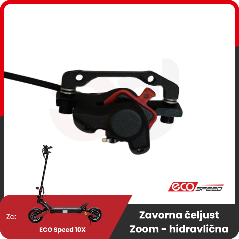 Hidravlična zavorna čeljust s cevjo – ZOOM