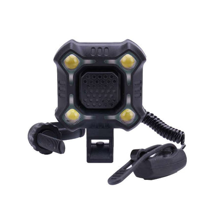 Električna hupa s sprednjo lučjo 140dB za električni skiro ali kolo