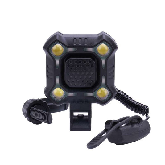 Električna hupa s sprednjo lučjo 140dB za električni skiro ali kolo