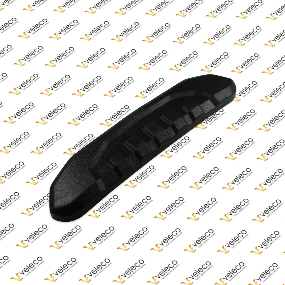 Bumper Rear Plastic Black Veleco Jumpy