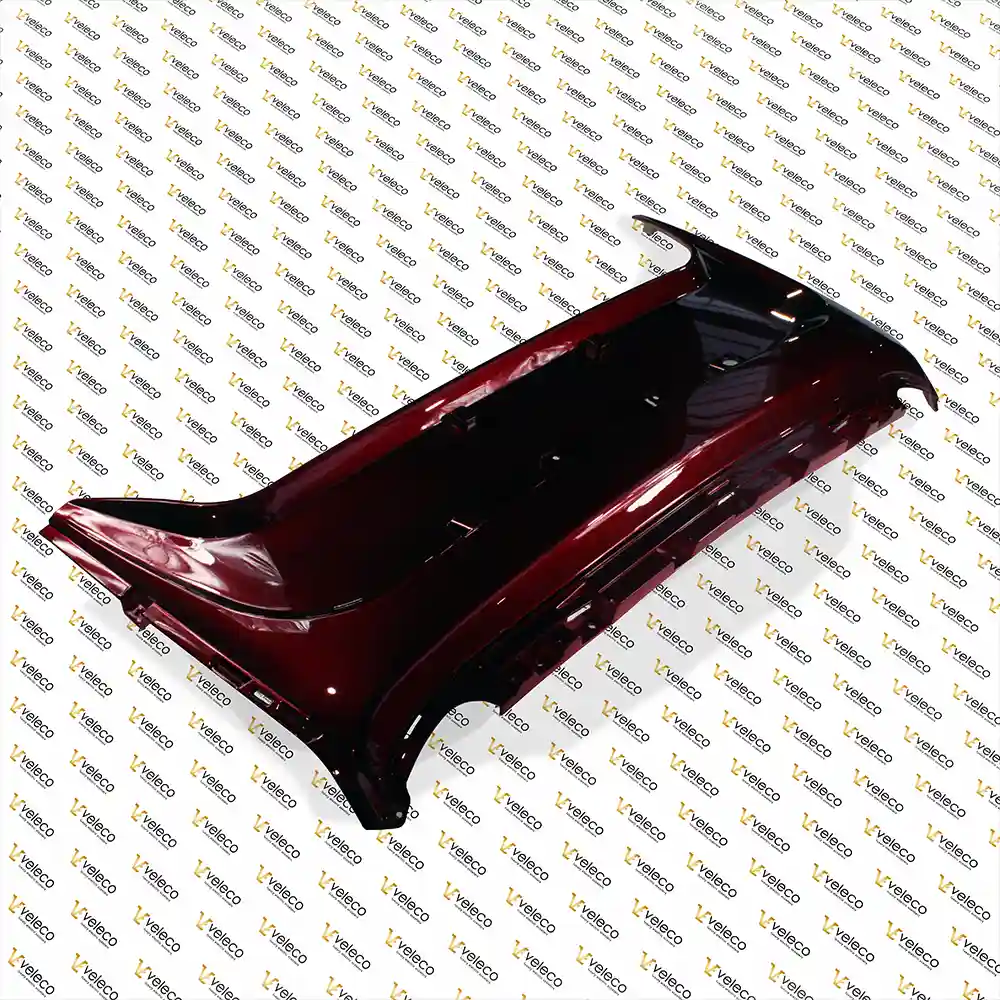 Rear bottom panel red Veleco Advena