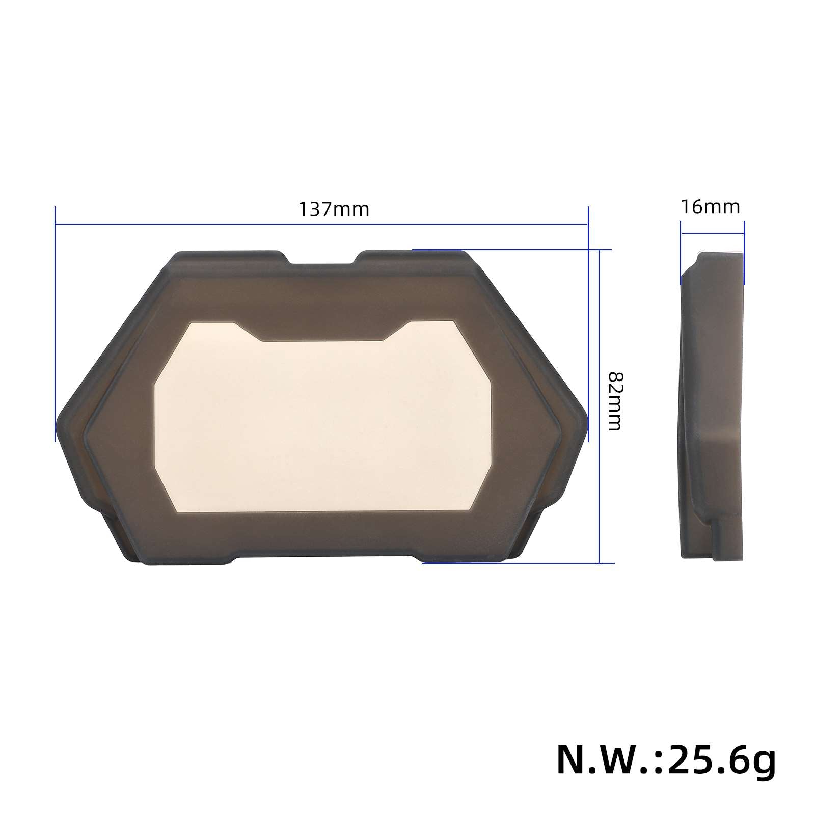 Silikonski zaščitni pokrov zaslona za električni skiro KuKirin G2 Pro
