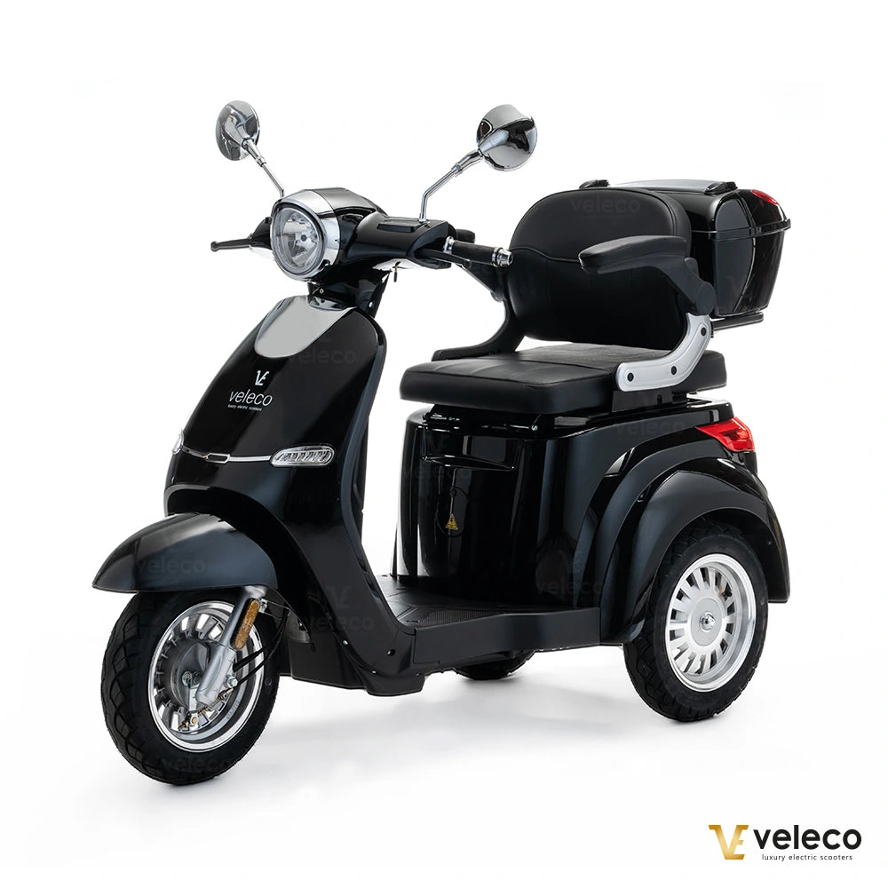 Električni mobilni voziček Veleco Cristal črn