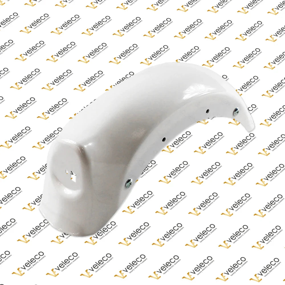 Rear fender White Left Veleco ZT63
